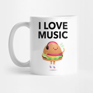 I Love Music Mug